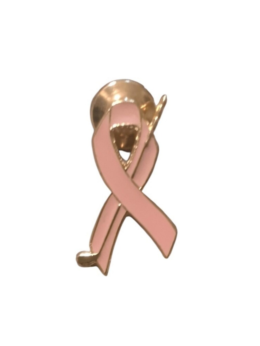 Pink Ribbon Golf Club Breast Cancer Awareness Lapel Pin